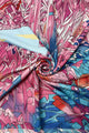 Magical Unicorn & Crystal Print Square Scarf