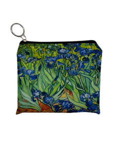 Van Gogh Irises Foldable 2-in-1 Shopper Bag & Purse