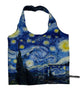 Van Gogh Starry Night Foldable 2-in-1 Shopper Bag & Purse