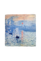 Monet 'Sunrise' Print Silk Square Scarf