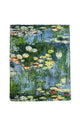 Klimt 'Flower Garden'/Monet 'Water Lily' Reversible Silk Scarf