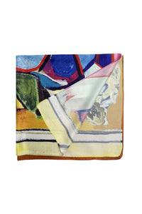 Picasso 'Girl with Two Faces' Silk Square Scarf