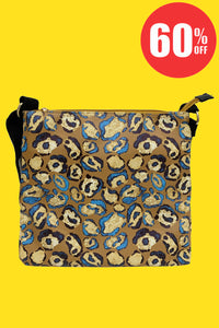 Abstract Leopard Print Bag Collection - Crossbody