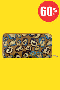 Abstract Leopard Print Bag Collection - Purse