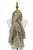 Made In Italy Plain Bamboo Scarf - Tan