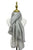 Made In Italy Plain Bamboo Scarf - Grey