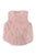 Plain Faux Fur Diamond Gilet Jacket