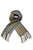 Large Check Wool Tassel Scarf