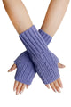 Cosy Long Knitted Wool Wrist Warmer Gloves