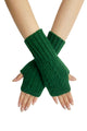 Cosy Long Knitted Wool Wrist Warmer Gloves