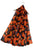 Pumpkin Halloween Print Scarf