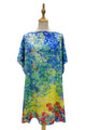 Floral Meadow Silk Cover Up