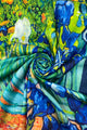 Van Gogh Irises Silk Cover Up