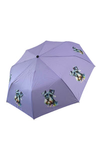Schnauzer Dog Print Umbrella (Short)