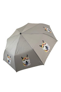 Shiba Inu Dog Print Umbrella (Short)