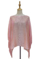 Diamante Metallic Mesh Tassel Cover Up