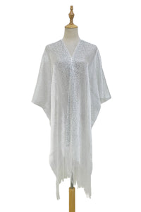 Diamante Beaded Tassel Kimono/ Cover Up