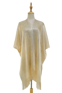 Diamante Beaded Tassel Kimono/ Cover Up