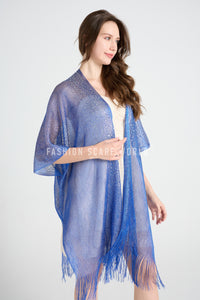 Diamante Beaded Tassel Kimono/ Cover Up