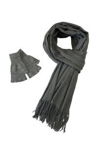 Cosy Scarf & Fingerless Glove Set