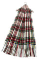 Tradtional Tartan Check Tassel Scarf