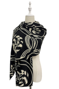 Circular Fashion Print Scarf