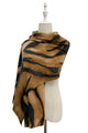 Bold Tiger Print Scarf