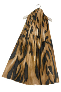 Bold Tiger Print Scarf