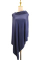 Cosy Plain Wool Poncho