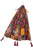 Vibrant Patchwork Print Tassel Scarf