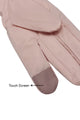 Plain Ruched Faux Fur Trim Gloves