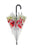 Poppy Print Clear Umbrella (Long)