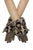 Faux Fur Luxe Leopard Print Touchscreen Gloves