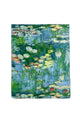 Manet 'Jeanne Demarsy'/Monet 'Water Lily' Reversible Silk Scarf