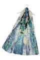 Manet 'Jeanne Demarsy'/Monet 'Water Lily' Reversible Silk Scarf