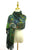 Klimt's 'Farm Garden with Sunflowers' Wool Tassel Scarf