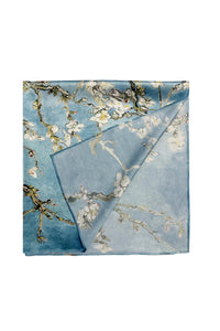 Van Gogh 'Almond Blossom' Silk Square Scarf