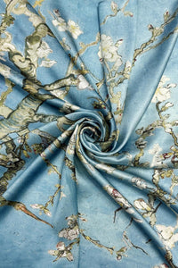 Van Gogh 'Almond Blossom' Silk Square Scarf