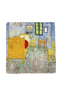 Van Gogh 'Bedroom in Arles' Silk Square Scarf