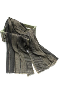 Fine Diamond Pattern Pure Cashmere Scarf