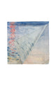 Monet 'Sunrise' Print Silk Square Scarf