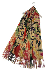 Matisse 'La Japonaise: Woman Beside The Water' Wool Tassel Scarf