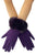 Faux Fur Trim Touchscreen Gloves - Fashion Scarf World