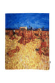 Van Gogh 'Harvest in Provence' Print Silk Scarf