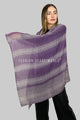 Ombre Geo Check & Houndstooth Print Scarf