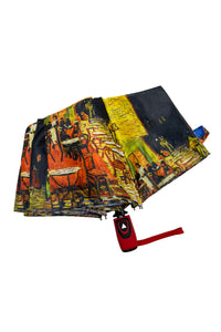 Van Gogh Terrace At Night Print Umbrella (Short)