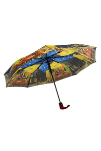 Van Gogh Terrace At Night Print Umbrella (Short)