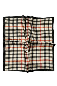 Silky Effect Tartan Print Scarf - Fashion Scarf World