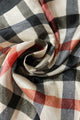 Silky Effect Tartan Print Scarf - Fashion Scarf World