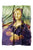 Leonardo Da Vinci Mona Lisa Print Silk Scarf - Fashion Scarf World